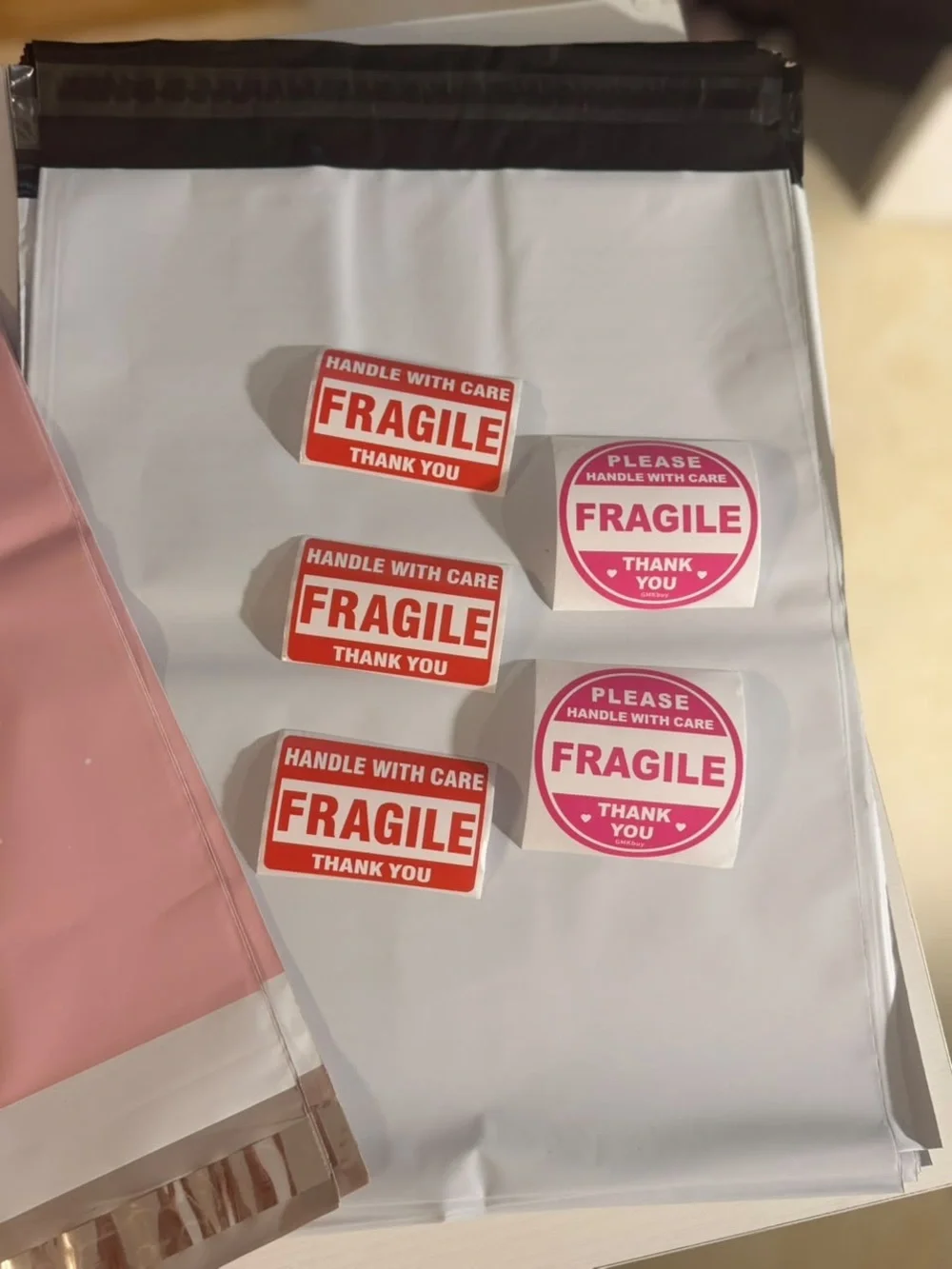 Pink Thank You Party Supply Bag Pack - Home Party Supplies